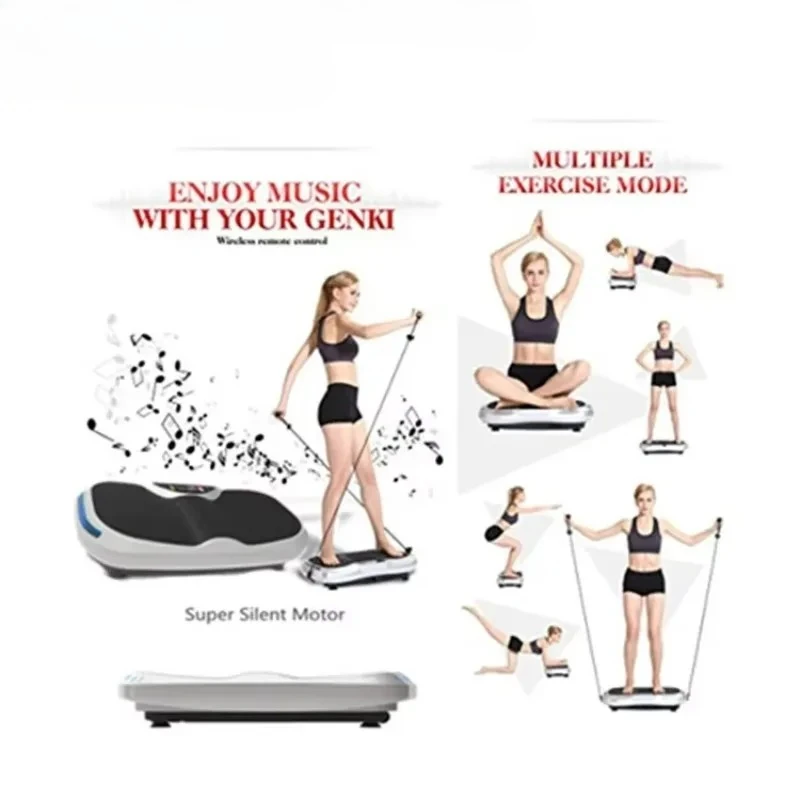 

2025/3D 4D Body Vibration Machine Seen On TV Powerful Plate