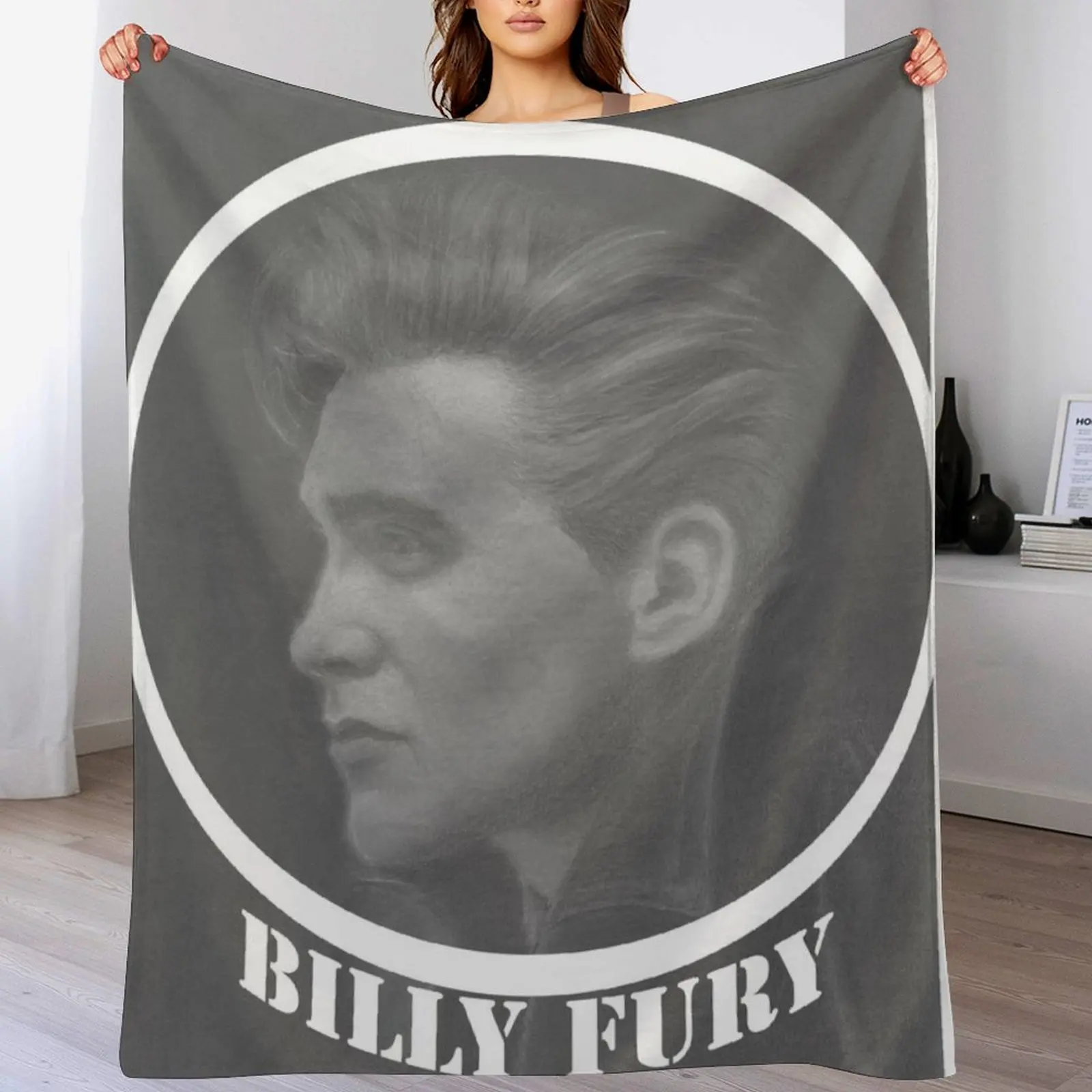 

Billy Fury Throw Blanket Sofa Beach Shaggy Weighted Blankets