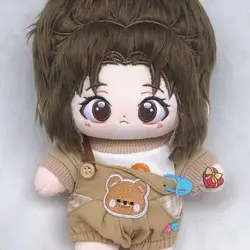Hange Zoë Cute 20cm Stuffed Plush Doll COS Anime Attack On Titan Cotton Doll For Children Adults Cartoon Collectible Doll Toys