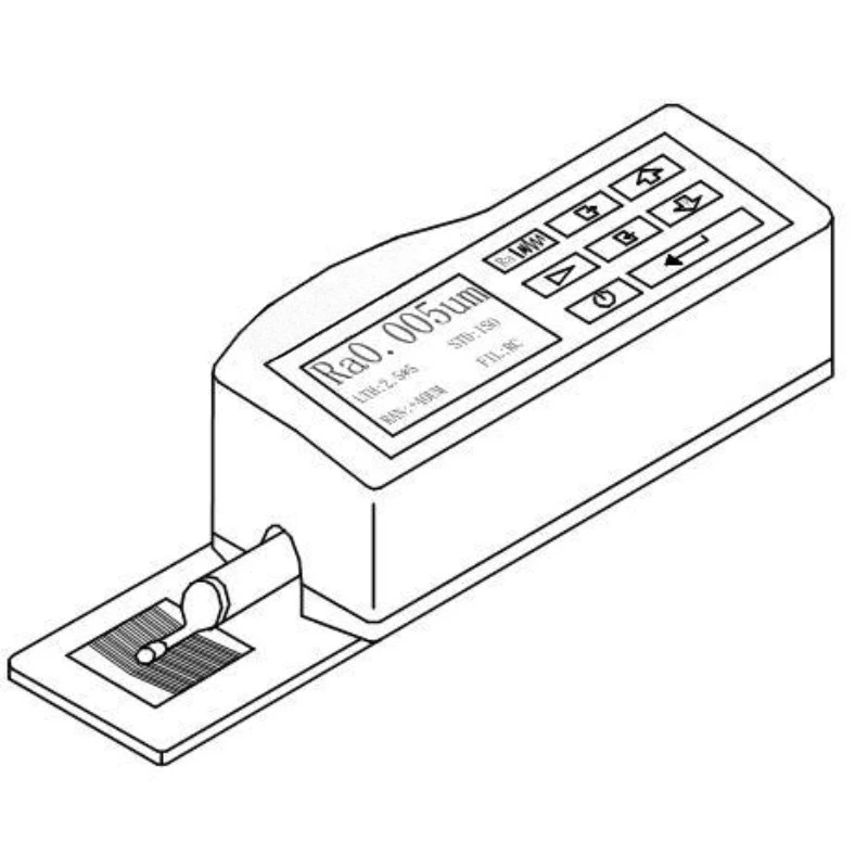 

Handheld Roughness Meter, TR200 Surface Roughness Meter