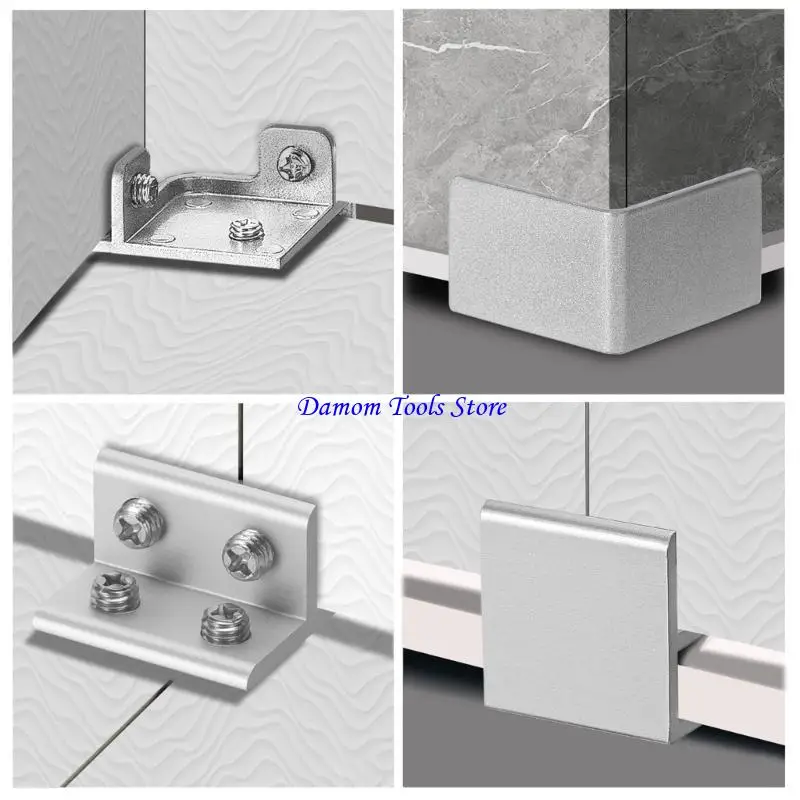 57BE Adjustable Planter Pots Splicing Parts Clip Tile Planting Box Corner Shelf