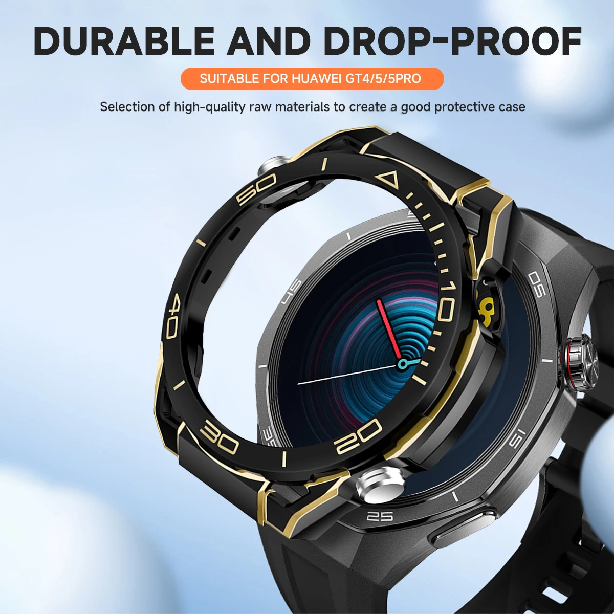 PC Case For Huawei Watch GT5Pro 46mm GT5 GT4 46mm Accessories High Quality Cover Update To Ultimate Protective Skin Shell Bumper