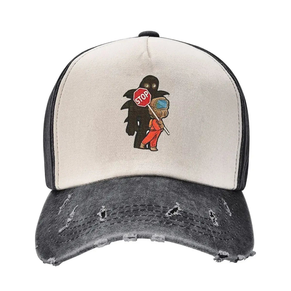 

lethal company fanart Baseball Cap hard hat golf hat genuine Streetwear Beach Bag Mens Hats Women's