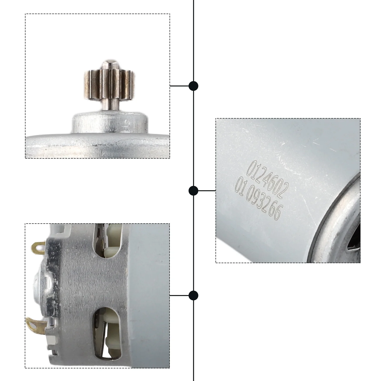 

Electric Drill Motor Replacement for For Dayi 1028 11 Teeth Lithium Ion Cordless Drill Motor 18-20V Power Tool Part