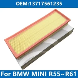 Car Air Filter Cleaner Element 13717561235 For BMW MINI Cooper One Paceman R55 R56 R57 R58 R59 R60 R61 Engine High Flow Intake