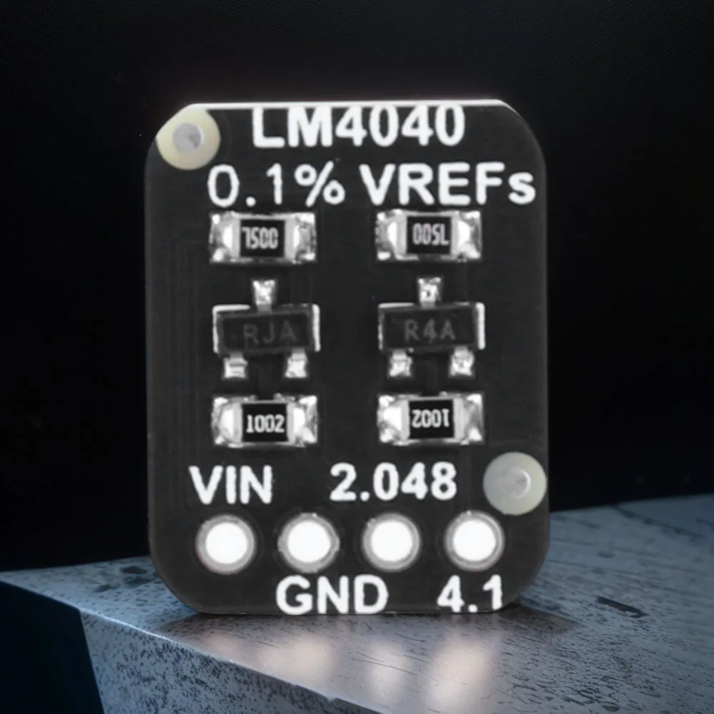 LM4040 ความแม่นยําแรงดันไฟฟ้าอ้างอิงโมดูล 2.048V 4.096V ความแม่นยําสูงแรงดันไฟฟ้าอ้างอิงโมดูลสําหรับไมโครคอนโทรลเลอร์