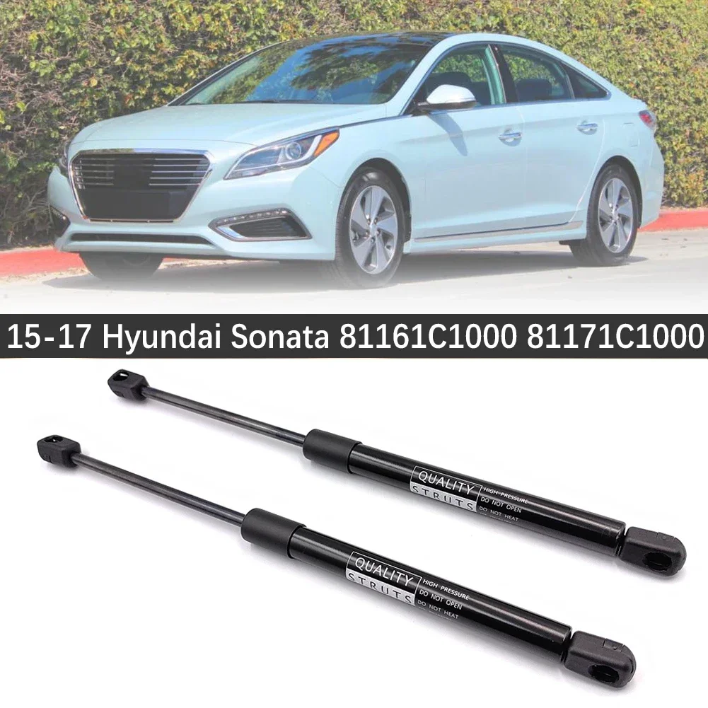 2szt Do Hyundai Sonata 15-17 Auto 81171C1000 Przednia maska Sprężyna gazowa Rozpórki Podnośnik maski Podnośnik amortyzatora Uchwyt Amortyzator