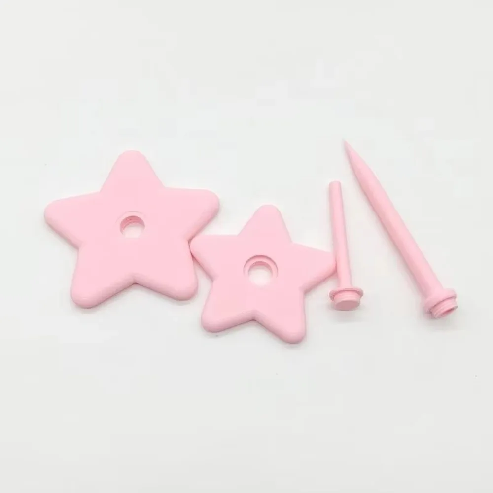 3D Printed Portable Wrist Yarn Holder Anti-slip Base Star Shaped Wool Ball Winder Ball Dispenser Elevated Knitting Yarn Stand