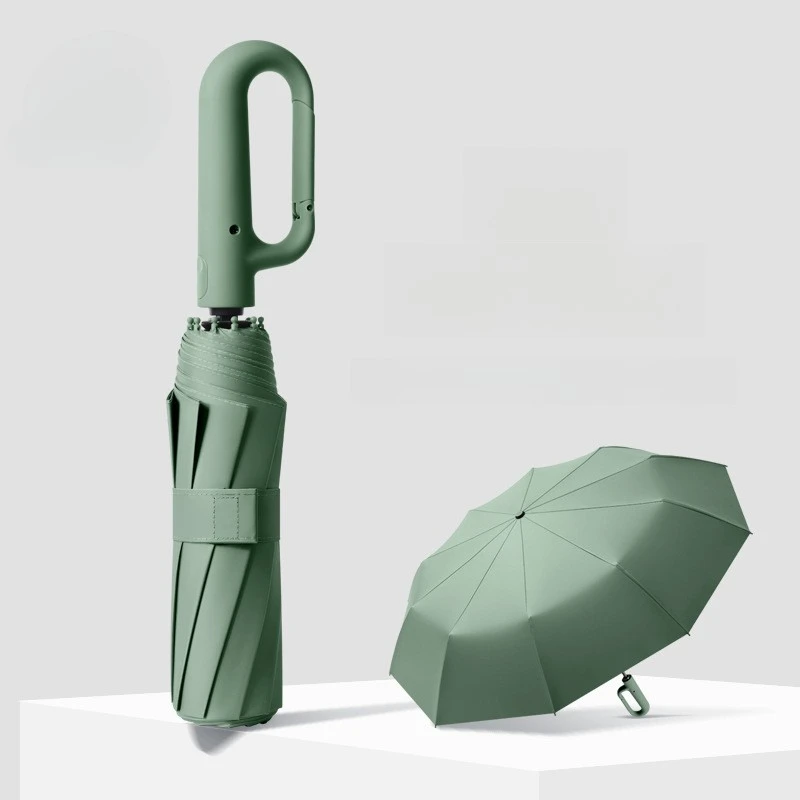

Loop Handle Auto Umbrella for 2 Person, Oversize Outdoor UV Sun Protection, Windproof Stormproof Rainproof Dual-Use Sturdy