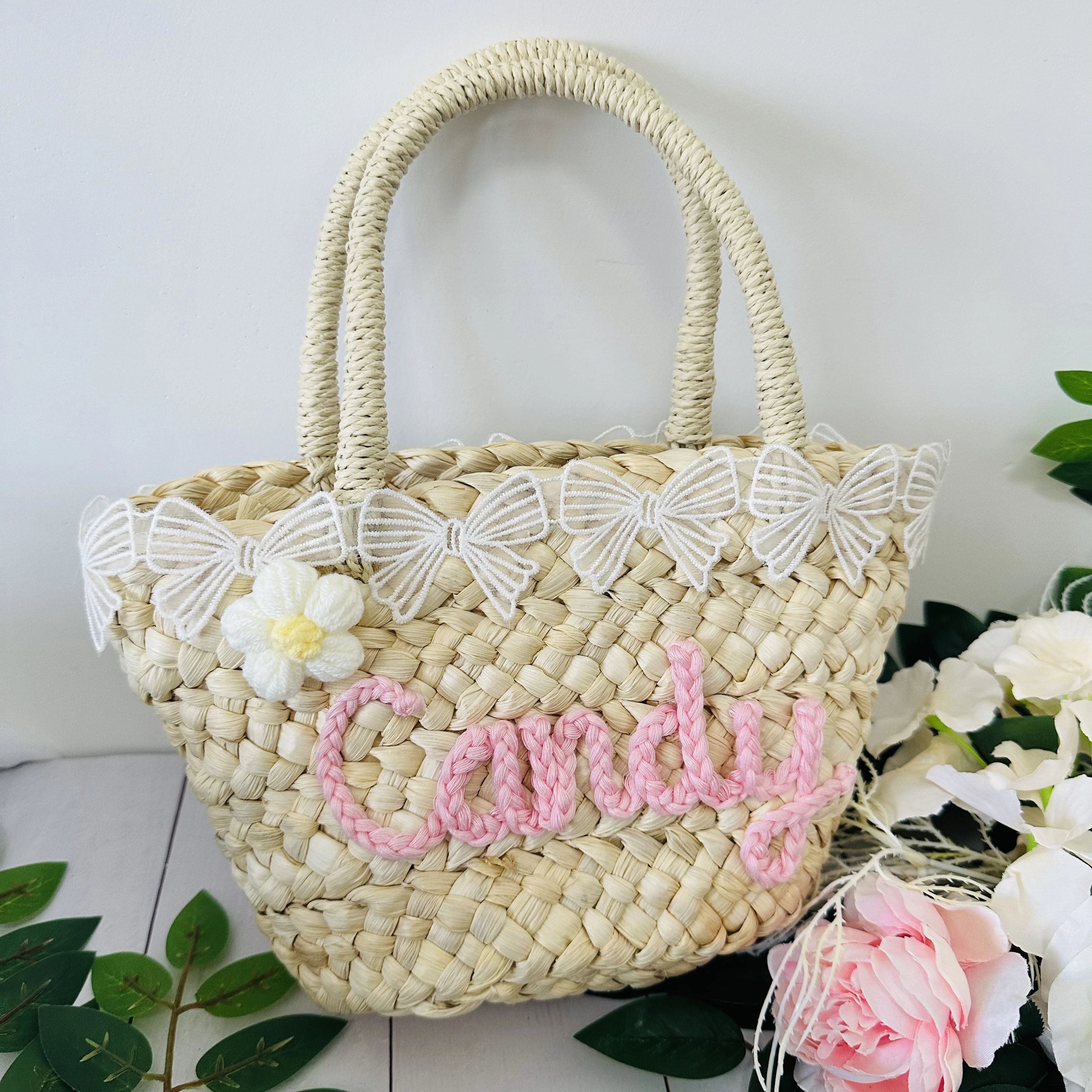 Customized straw bags Personalized WEDDING GUEST GIFT monogrammed bag bridal shower bags,custom beach bag,straw tote,embroidered