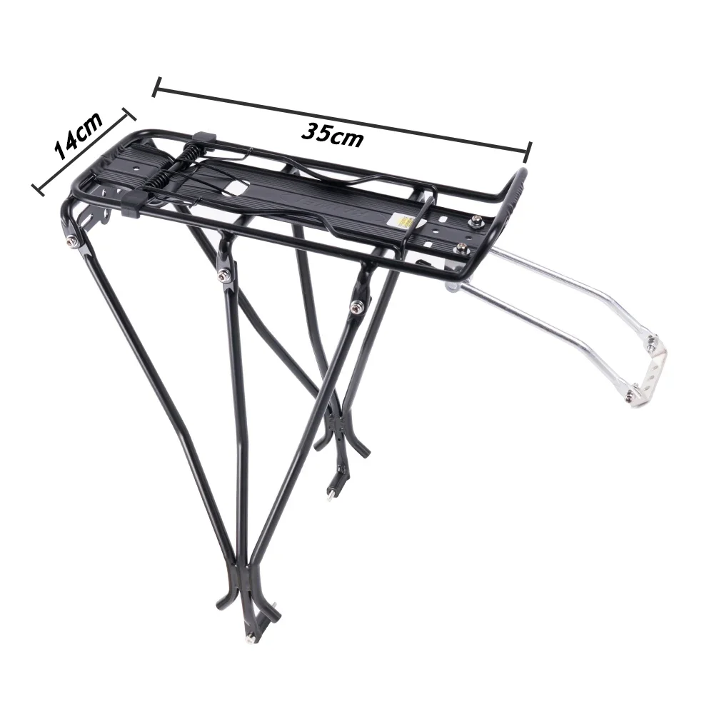 ZTTO Bicycle Cargo Rack Cycling MTB Road Bike Carrier Rear Luggage Rack Shelf Bracket Adjustable For Disc Brake V-brake Bikes