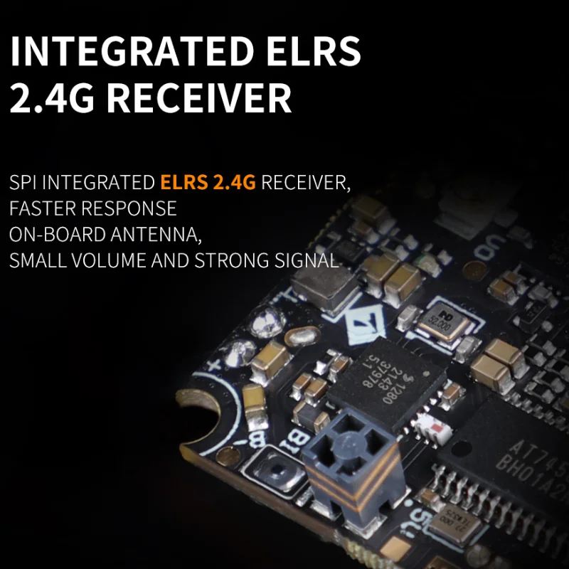 T-Motor F411 AIO 1S 6A ELRS VTX BLUEJAY Controlador de vôo analógico integrado VTX OSD para pequenos cercos e quads de palito de dente