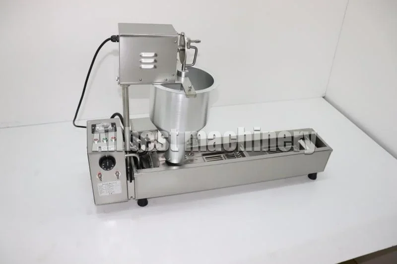 Medium Scale Professional Auto Electric Bagel Cutting Frying Maker Donut Making Machine To Make Balls Shape Donut Lokma Mochi