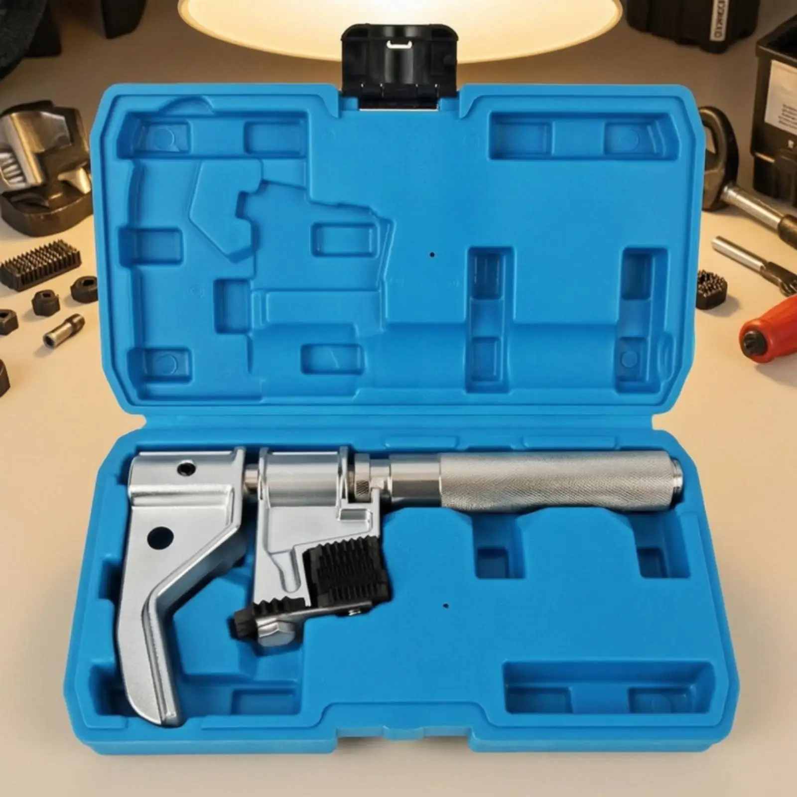 Precision External Thread Restorer for Fasteners Bolts and Shafts Adjustable Clamping Cutting Mechanism Wide Diameter Sizes