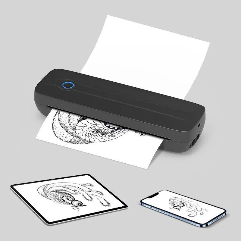 Thermal printer Wireless can be connected to mobile phone printer Home can be connected to mobile phone tattoo printer