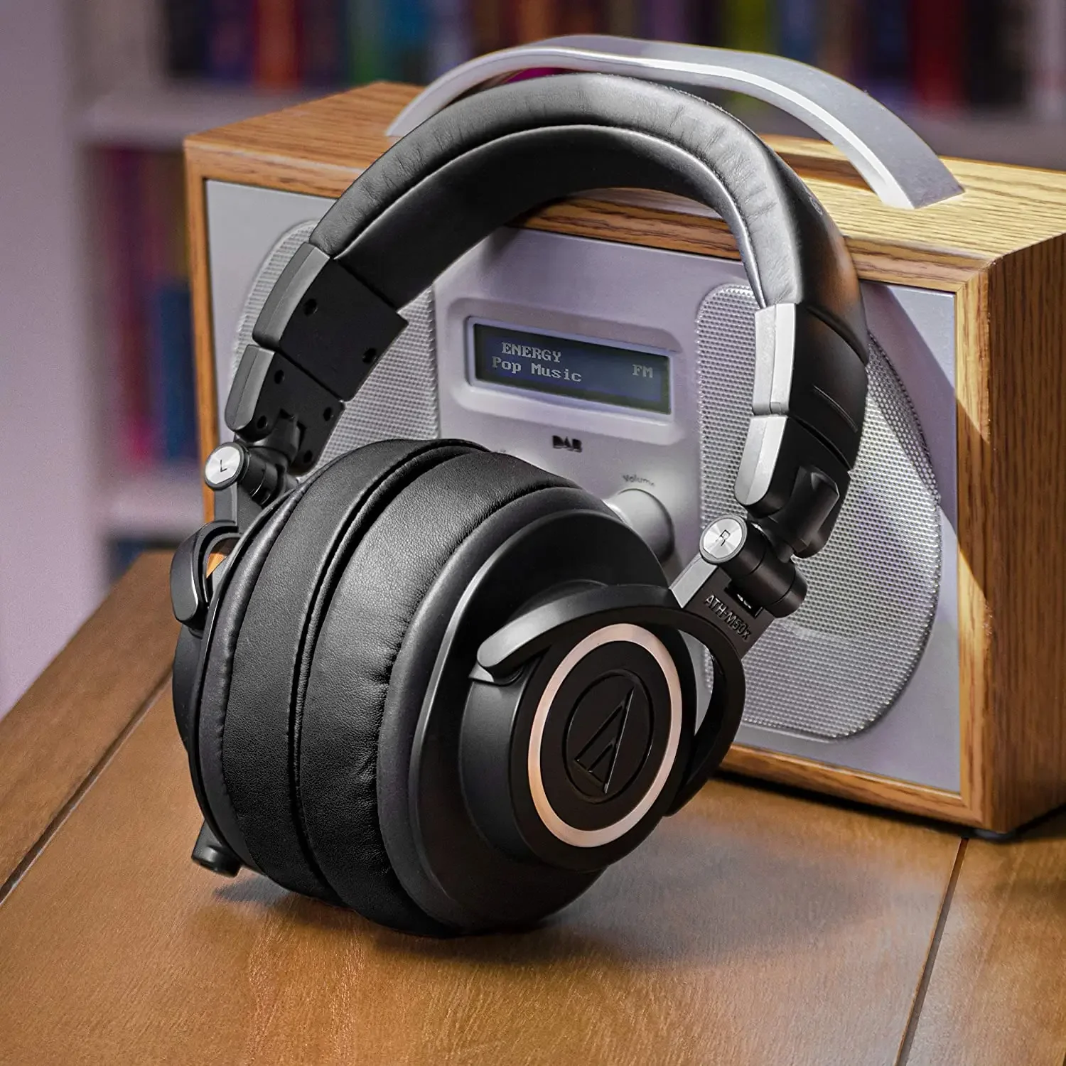 Амбушюры для наушников ATH M50X, M50XBT, M40X, M30X, пенопластовая подушка, губка, кожаная подушечка