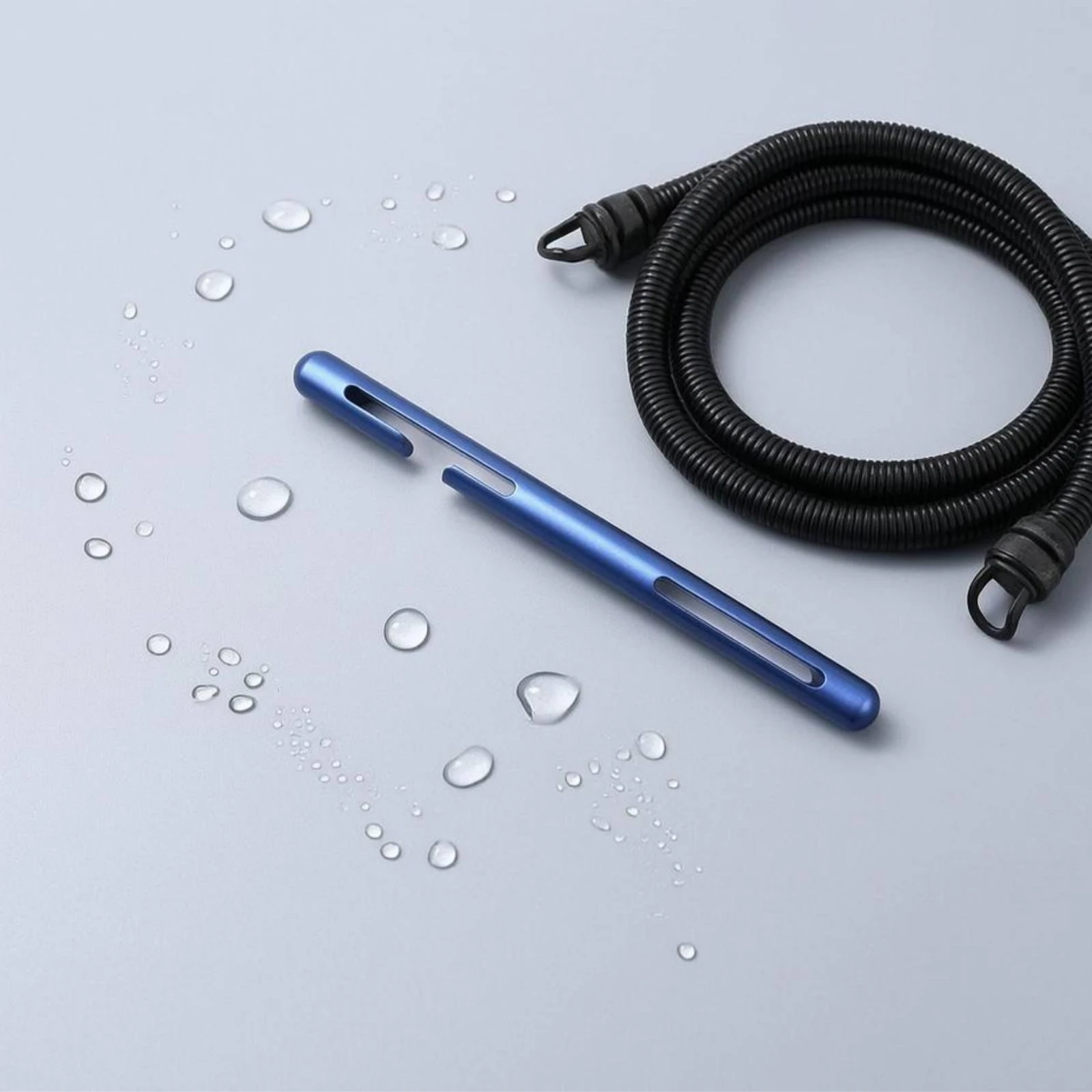 Long Hose Stick Aviation Aluminum Diving Hose Holder Diving Belt Keeper Easy to Install Compact for Snorkeling