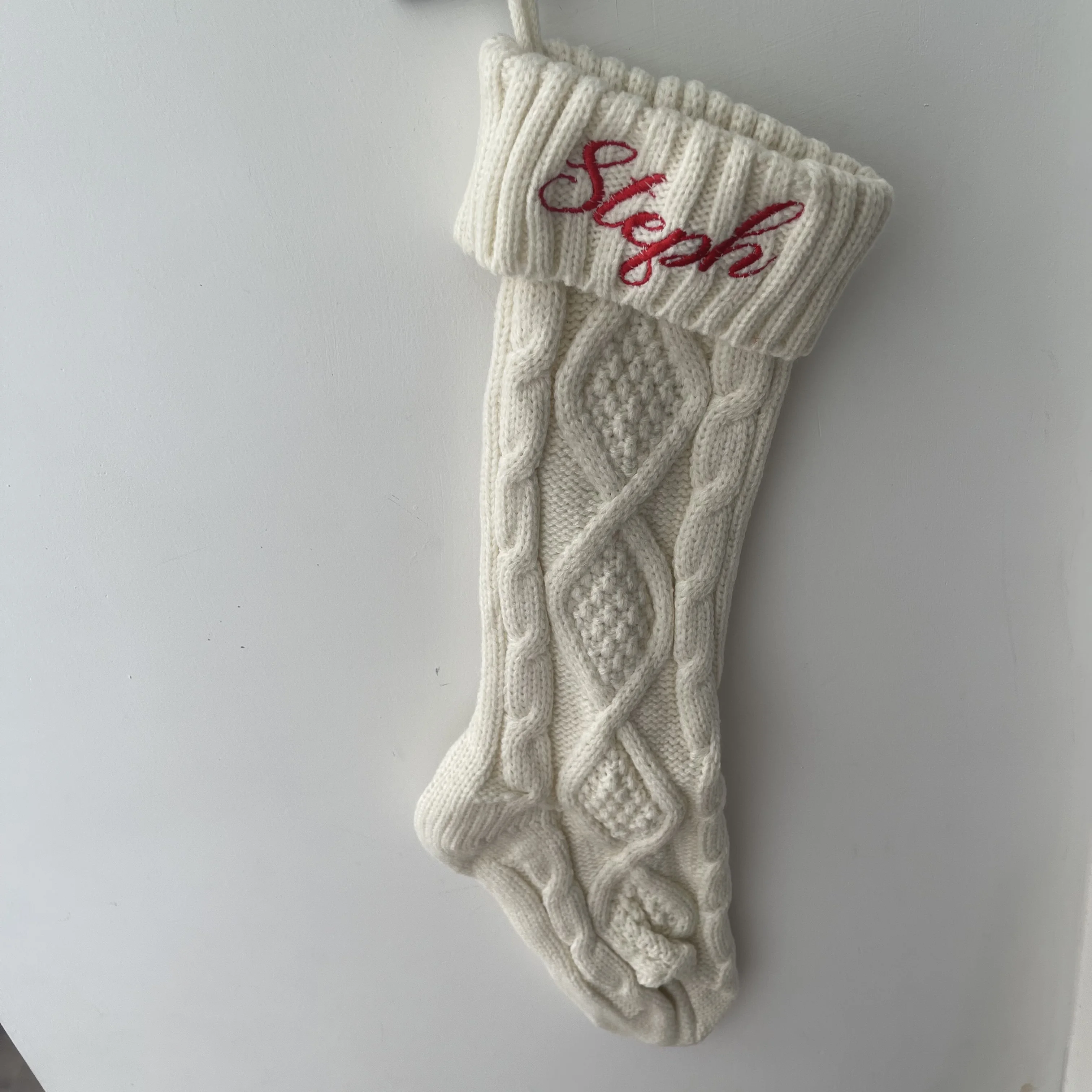 Custom Family Christmas Stockings Christmas Stocking-Knitted Christmas Stockings-Holiday Stockings-Christmas Stockings With Name