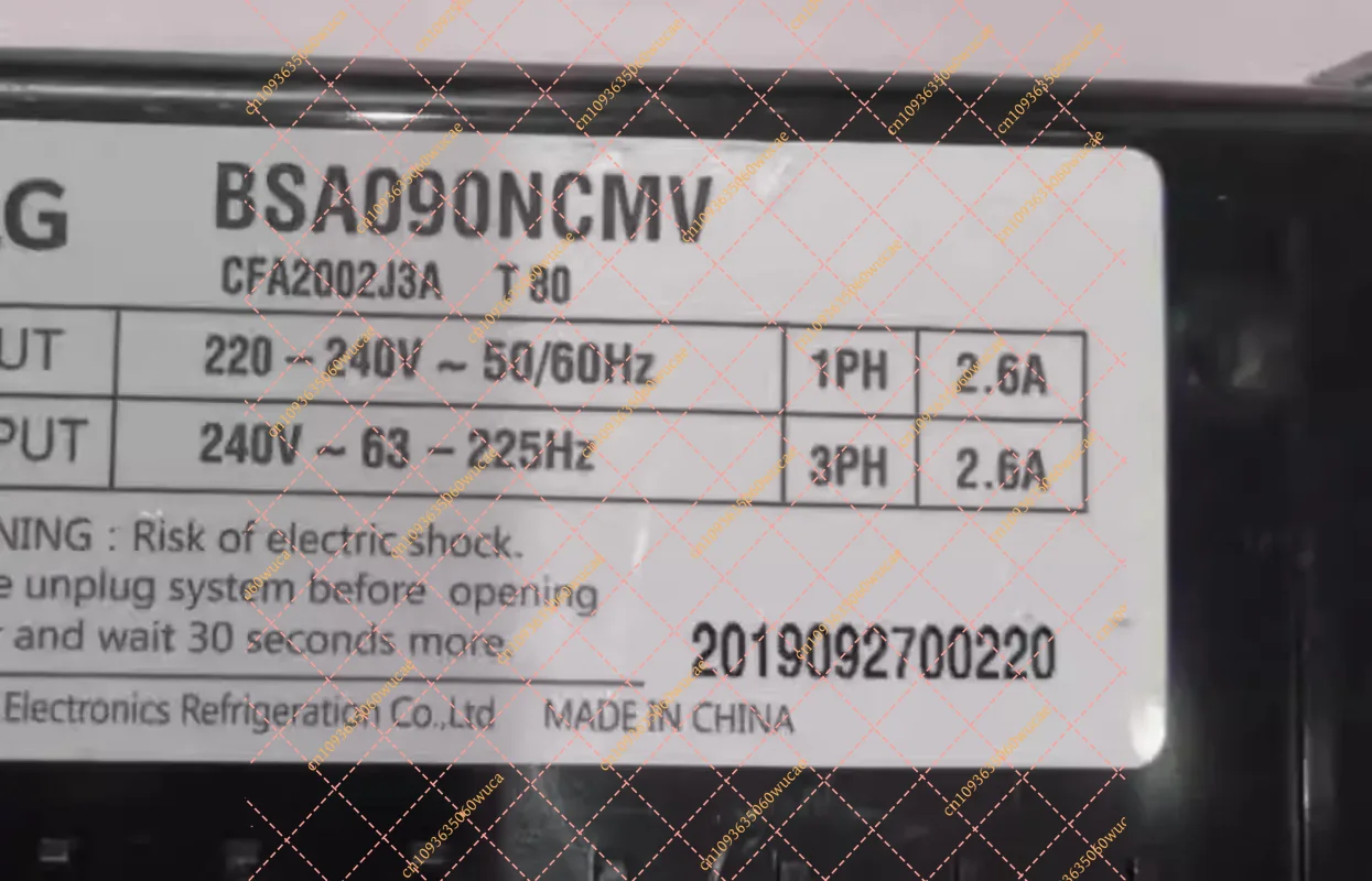 Inverter Control Board for Refrigerator - for  BMK110NHMV / BMK110NKMV / BSA090NAMV / BSA075NHMV