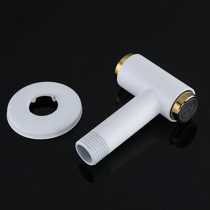 Immagine 6: 1PC Rubinetto in ottone Oro bianco/Oro nero Pulsante Mop Rubinetto per piscina Singolo beccuccio per acqua fredda Rubinetto ad apertura rapida Balcone WC