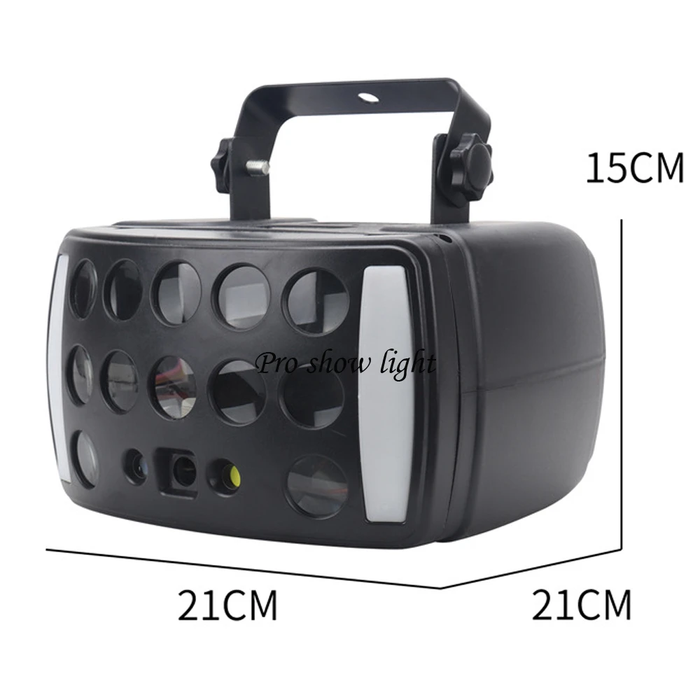 Remote Control DMX RGBW LED Laser Strobe Disco DJ Beam Spot Stage Lighting Effect Party Dance Club Wedding Butterfly Light 4IN1