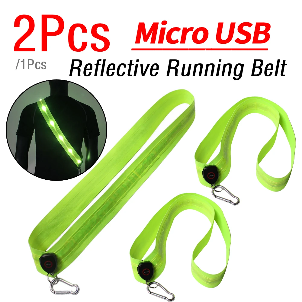 1/2Pcs LED Reflective Running  - Running Gear Lights recension och pris