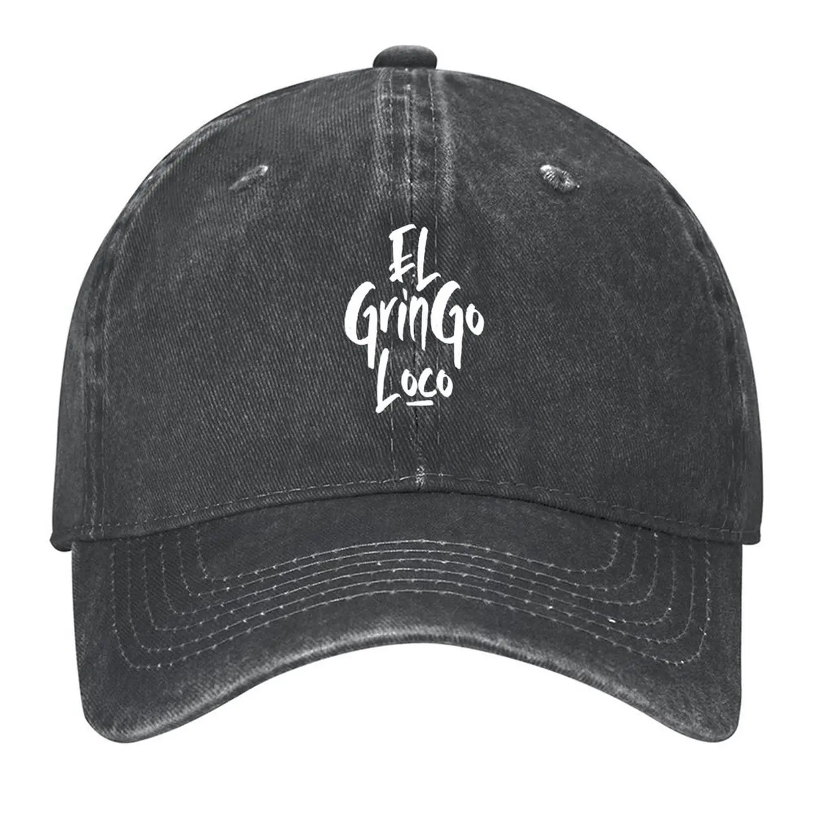 

El Gringo Loco The Crazy Gringo Spanish Baseball Cap New In The Hat Fishing cap hats on offer Dropshipping Hats Woman Men's