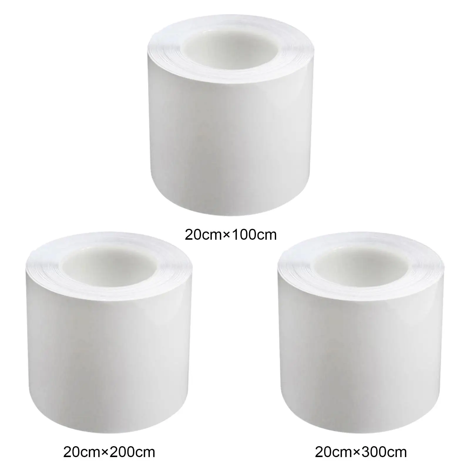 Protective Frame Tape for Bicycle PVC Scratch Resistant Transparent Film Kit for Road Bikes Mountain Bikes and Autos