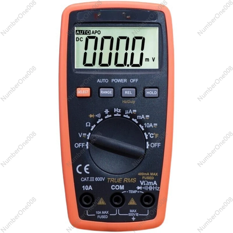 

VC81B/D Multimeter Digital Display Anti-burn Compact Digital Universal Meter High Precision Electric Meter Voltage Ammeter