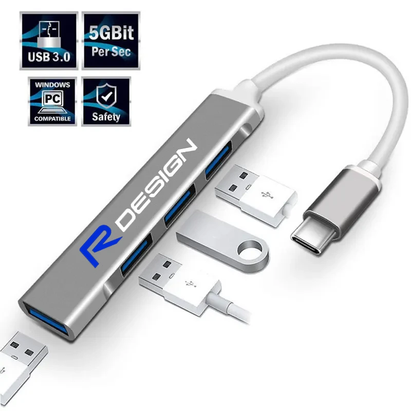 

Автомобильная док-станция типа usb3.0, многопортовая док-станция One Drag Four, разветвитель из алюминиевого сплава для ноутбука RDESIGN T6 AWD S40 S90 S60 XC40 XC60 XC90