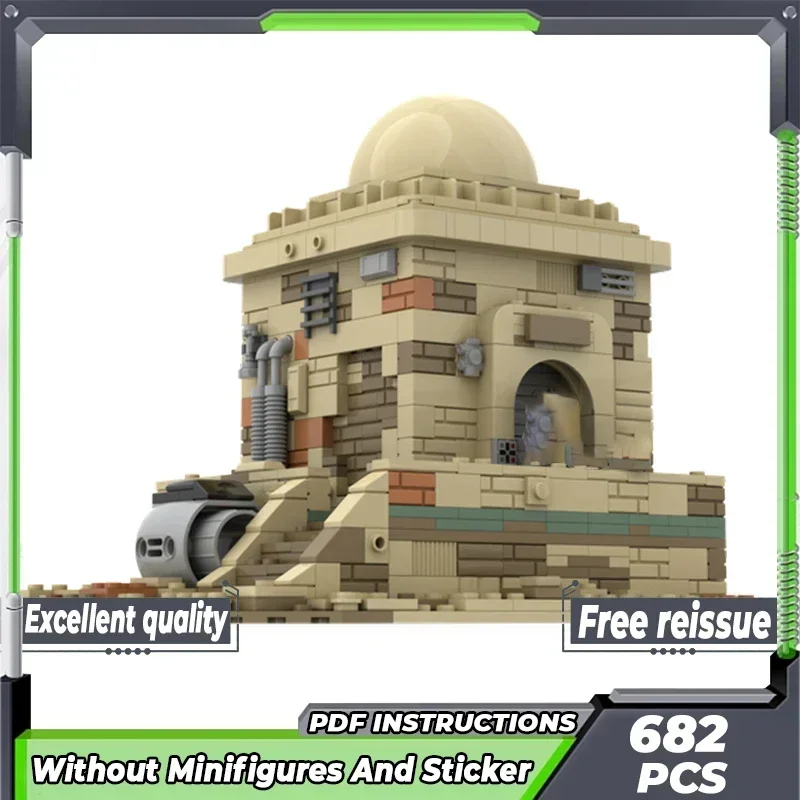 Star Movie Model Moc Bouwstenen Desert Empire Fortress Technologie Modulaire Blokken Geschenken Kerst Speelgoed DIY Sets Montage