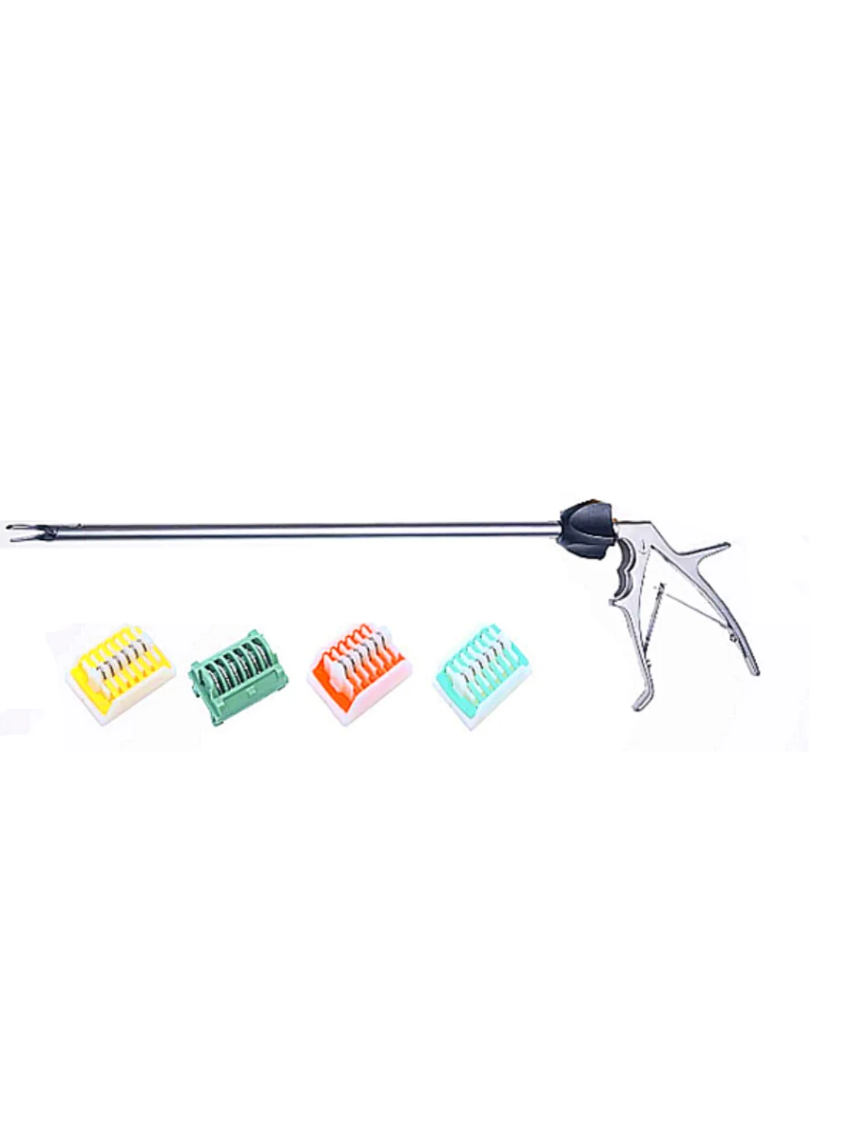 Endoscopic laparoscopic surgical instruments - Absorbable open abdominal ligation tissue titanium forceps - Biologica