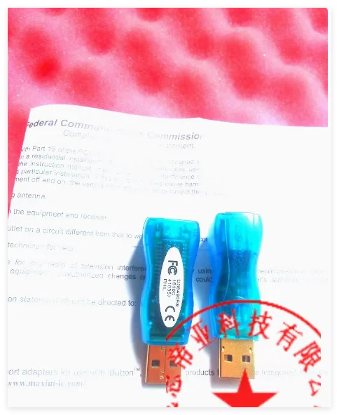 

1PCS/LOT DS9490R# Maxim USB:1-Wire/iButton Adapter DS1402D