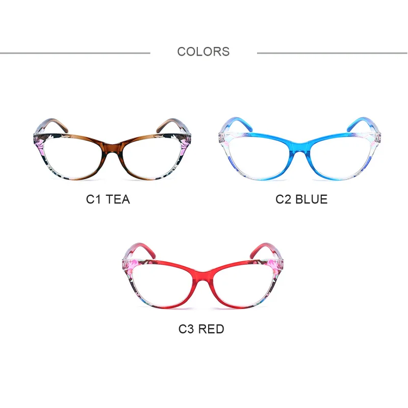 

Reading Glasses Lightweight Presbyopic Flower Printing Women Men Resin Diopter 2021 New +1.0 +1.5 +2.0 +2.5 +3.0 +3.5 +4.0