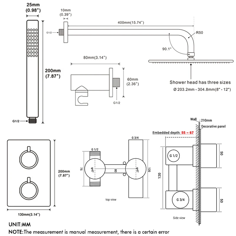 Thumbnail 3 - #15 Latest Thermostatic Shower Valves Offers