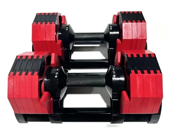Gran oferta, mancuernas ajustables personalizadas de 4,5/2,5/2,5 kg, diez pesos libres de esquina para gimnasio, Fitness en casa
