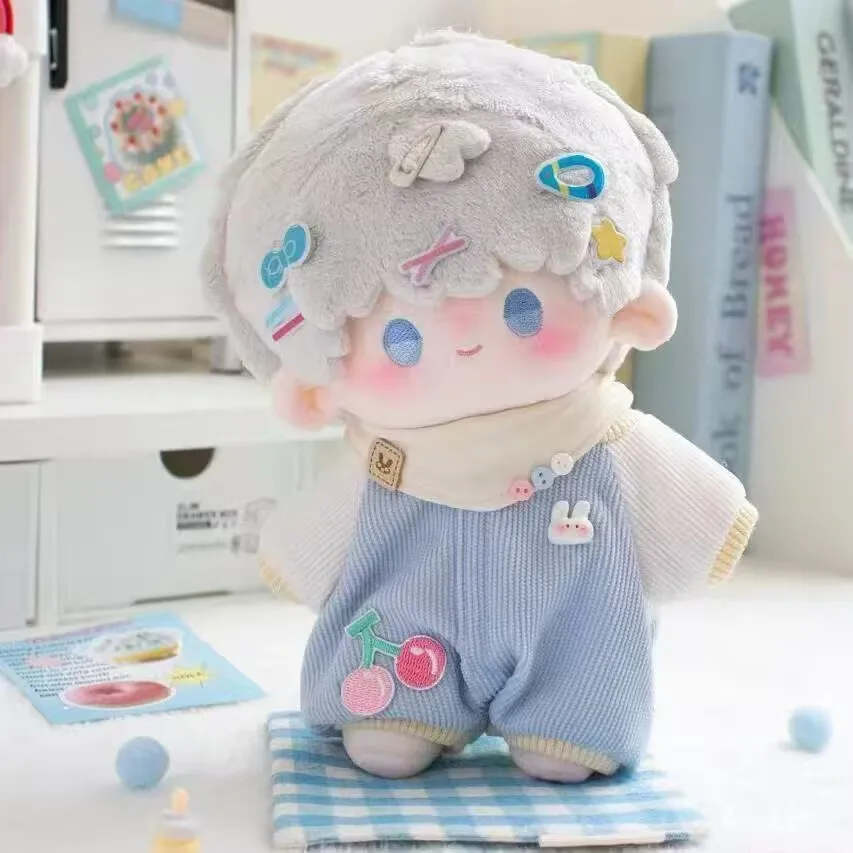 A 20CM cotton set of doll clothes for dolls, cute and changeable outfits