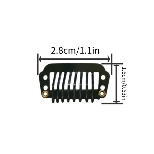 50 шт./упак. из 8 зубных париков-капель — металлический, прочный, портативный и легкий дизайн, для работы и повседневного использования — черный, бело-коричневый