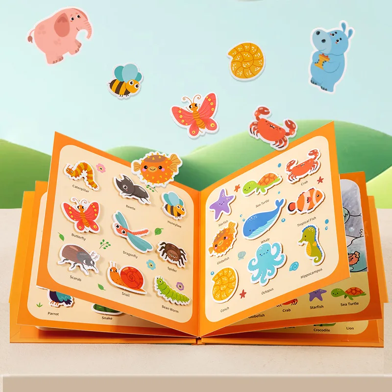 Libro mágico de dibujo al agua, juguetes Montessori para niños, libro silencioso, libro para colorear reutilizable, juguetes de pintura, juegos educativos para edades tempranas