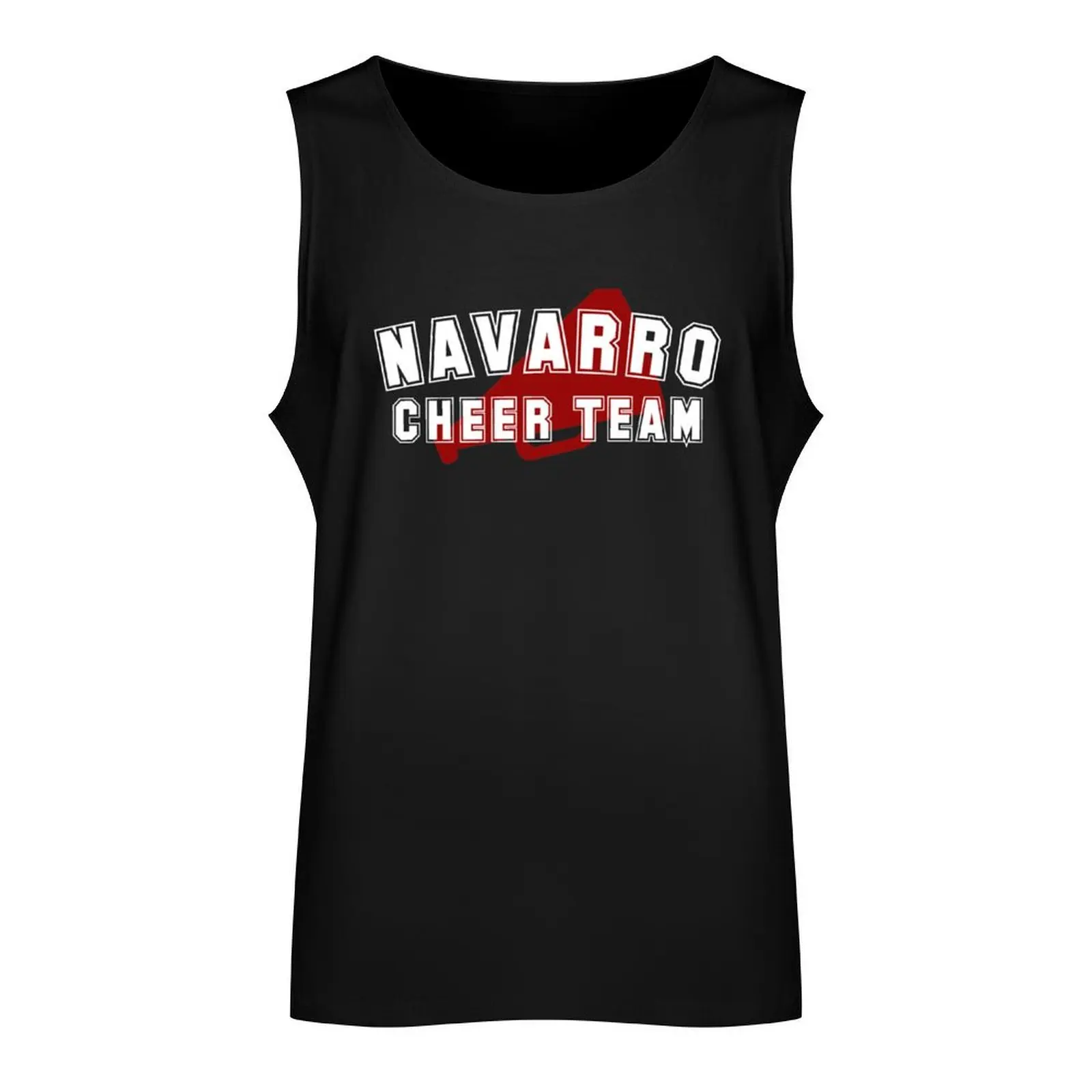 Navarro Cheer Team Tank Top Japanese t-shirt sleeveless tshirts for men sexy clothes men mens designer clothes