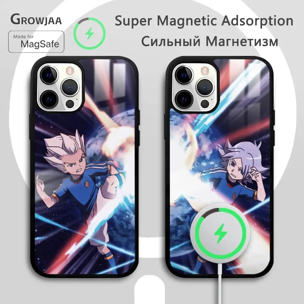 

Anime I-Inazuma Eleven Phone Case For IPhone 16 15 14 13 12 11 Pro Max Plus Mini Magsafe Mirror Wireless Magnetic Funda