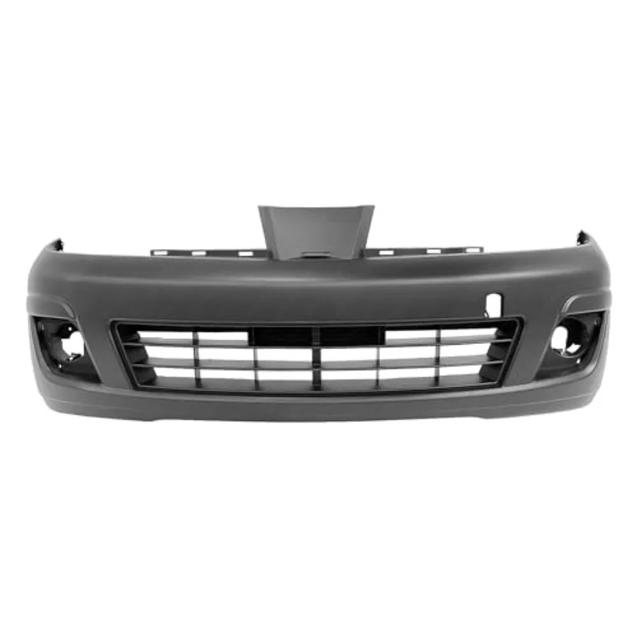 

Primered Front Bumper Cover Fascia Designed for 2007-2012 Nissan Versa with Tow Hook Perfect Replacement for Enhanced Vehicle A