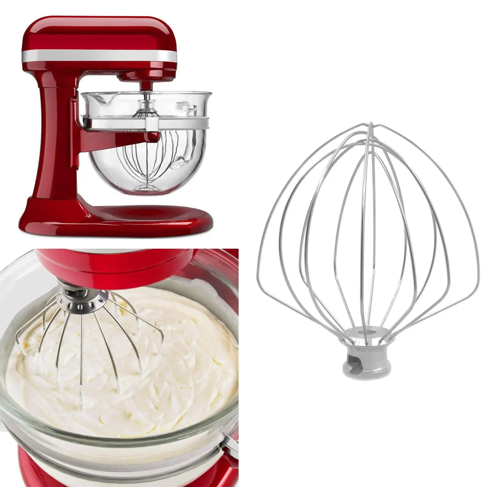 ลวด Mixer Attachment สำหรับ KD2661X, KP2671X, KP26M1X ไข่เครื่องมือ