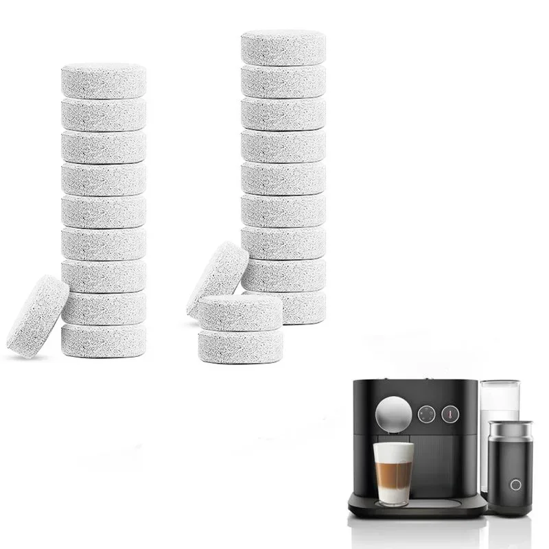 10-60pcs Coffee Machine Descaler Tablet Fast-Acting for Household & Commercial Use Long Lasting Cleaning Agent