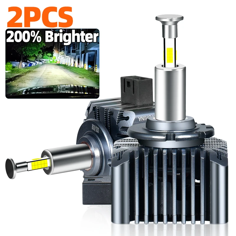 2PCS 6000K Led Car …