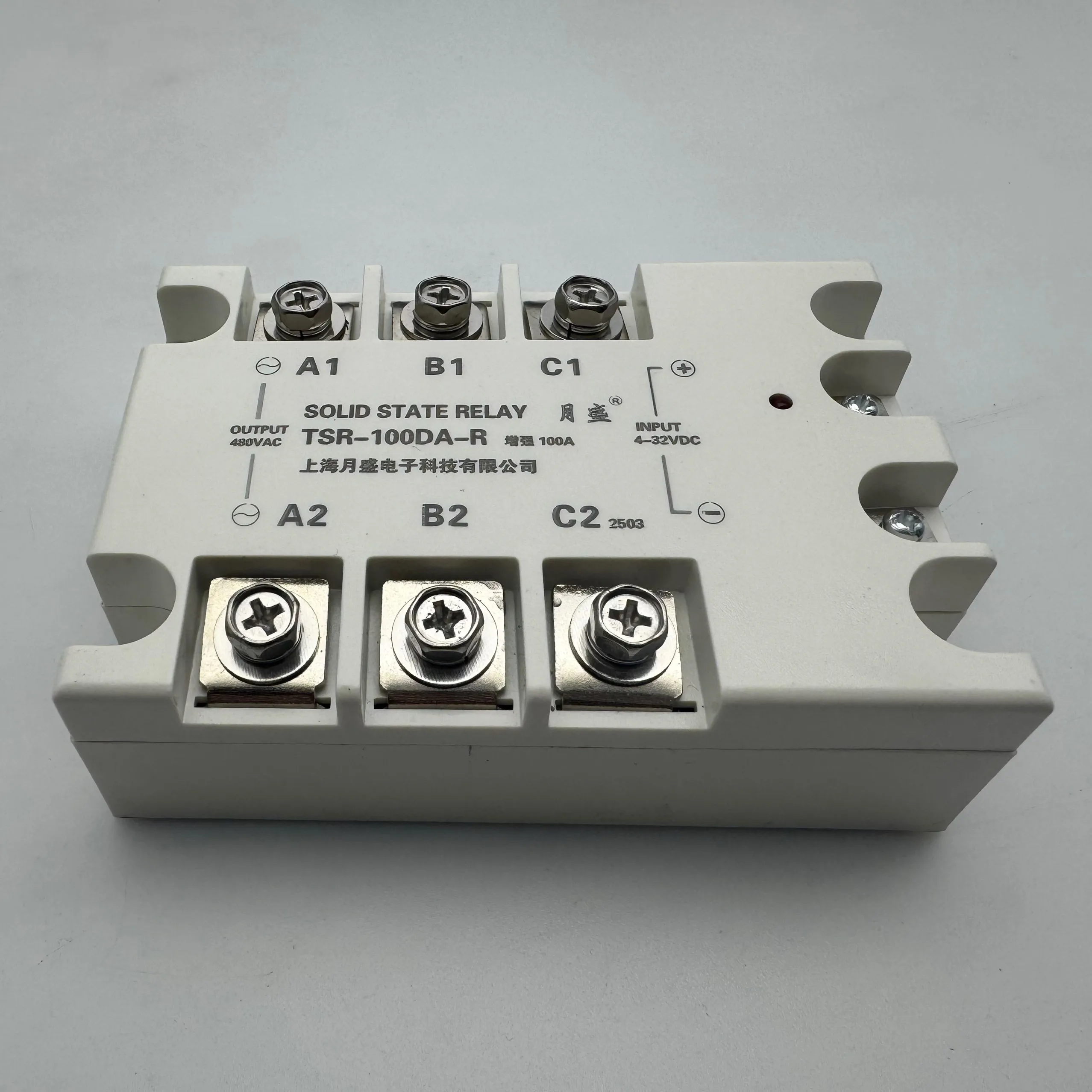 Three-phase Solid State Relay TSR-120DA-R 120A DC Control AC