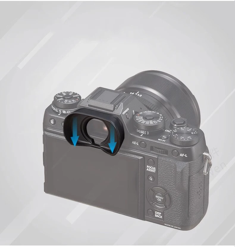 EC-XT L Viewfinder ABS Eye Cup Eyepiece Eyecup EC XT L for Fuji XT4 XT1 XT2 XH1 XT3 X-T4 GFX-50S GFX100S
