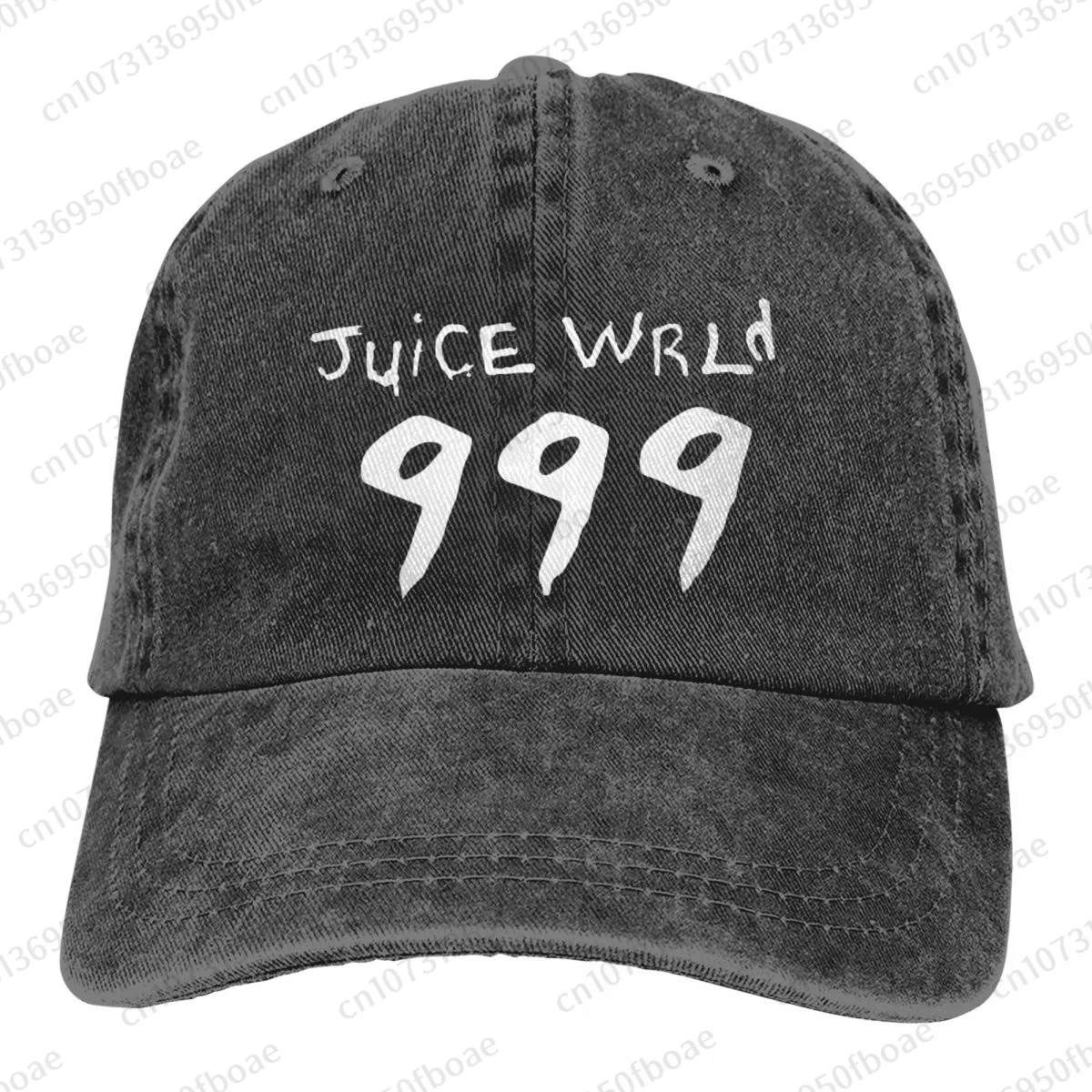 Juice Wrld Logo Fashion Unisex Cotton Baseball Cap Outdoor Adult Adjustable Denim Hat