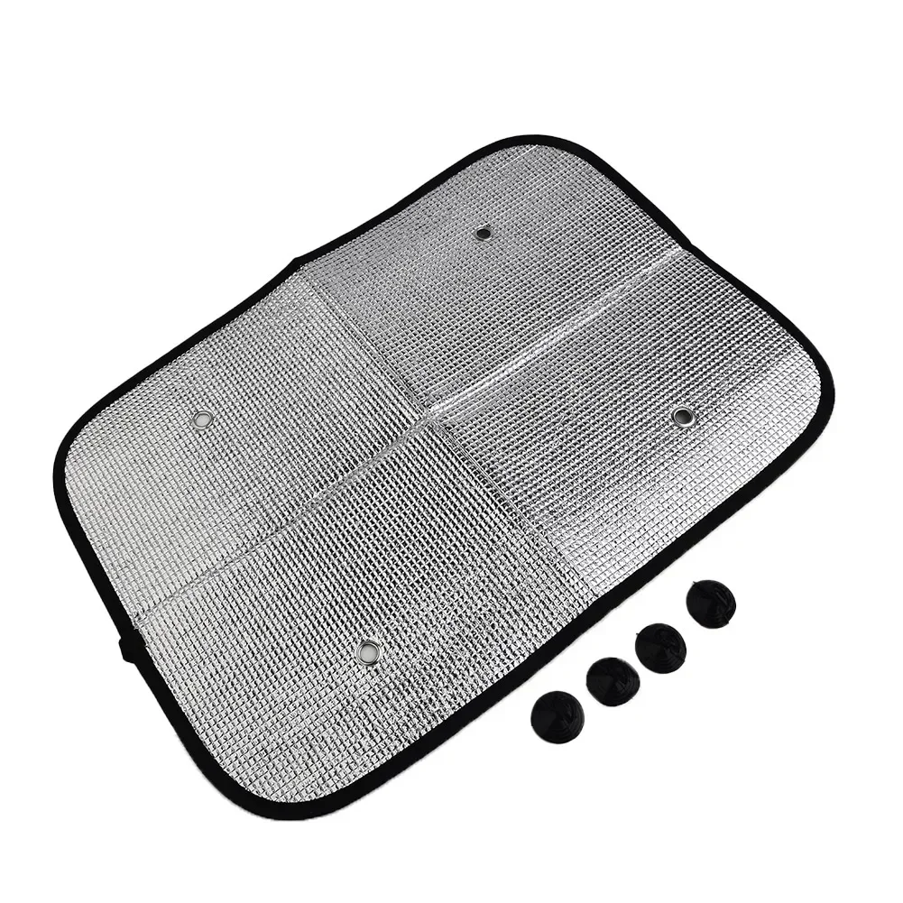 

RV Door Shade Cover RV Vent Covers Camping Long-lasting Performance Total Blackout Wear-resistant Aluminum Film