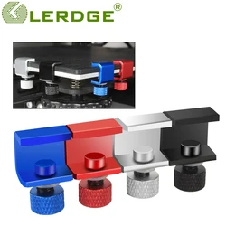 LERDGE Parti della stampante 3D Letto riscaldato Clip Piattaforma Morsetto Heatbed Fermo Piastra di vetro Fissaggio Clip regolabili Accessori 8 pezzi